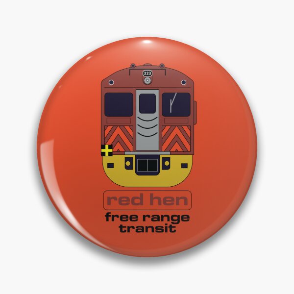 Item preview, Red Hen 323 – Free Range Transit designed and sold by Main Train Brain.