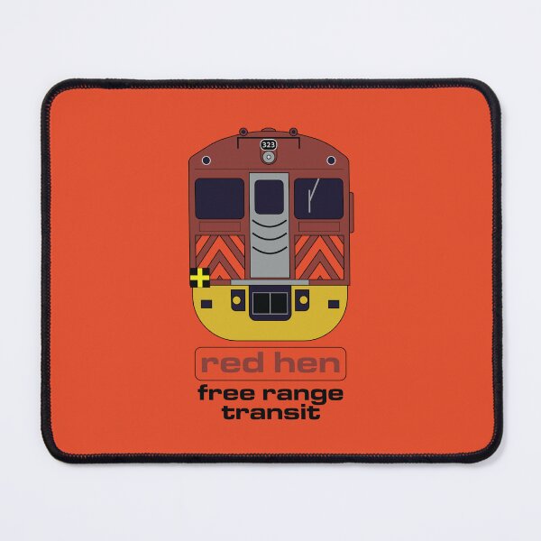 Item preview, Red Hen 323 – Free Range Transit designed and sold by Main Train Brain.