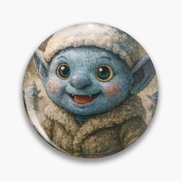 Item preview, Snow Goblin Cute Kawaii designed and sold by FattyMcGee.