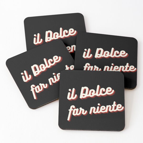 Item preview, Dolce far niente designed and sold by LaughandLaugh.