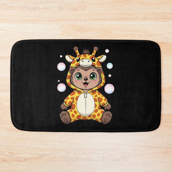 Item preview, Cute Hedgehog Giraffe Costume Bubbles designed and sold by k3rstman1.