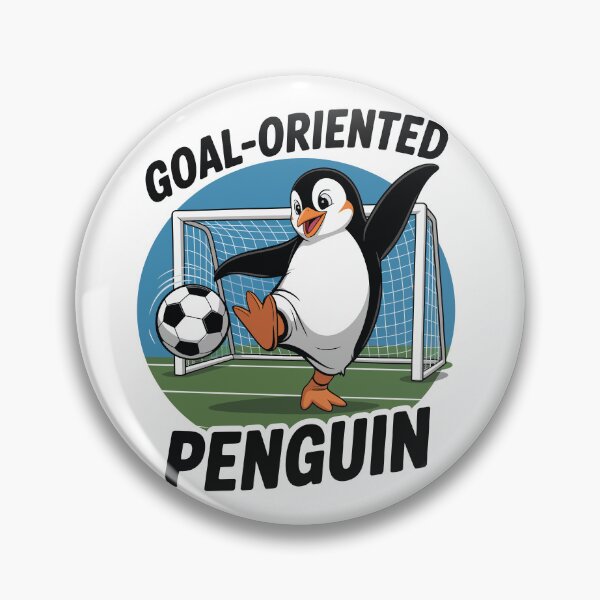 Item preview, Goal-Oriented Penguin designed and sold by Win Hardy.