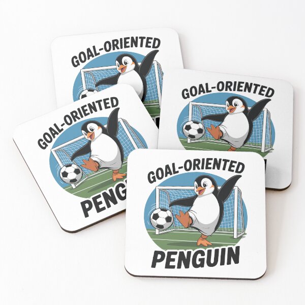 Item preview, Goal-Oriented Penguin designed and sold by Win Hardy.