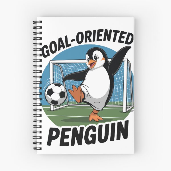 Item preview, Goal-Oriented Penguin designed and sold by Win Hardy.