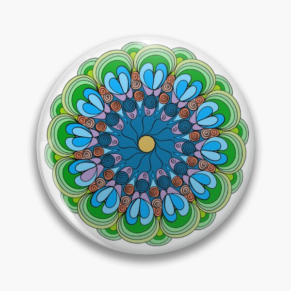 Item preview, Coloring page mandala outline drawing for art therapy and meditation. Circular ornament designed and sold by nongsao4.