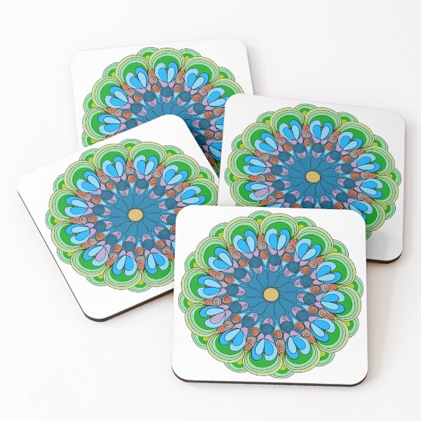 Item preview, Coloring page mandala outline drawing for art therapy and meditation. Circular ornament designed and sold by nongsao4.