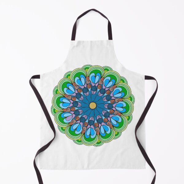 Item preview, Coloring page mandala outline drawing for art therapy and meditation. Circular ornament designed and sold by nongsao4.