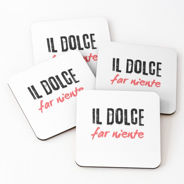 Item preview, Dolce far niente designed and sold by LaughandLaugh.