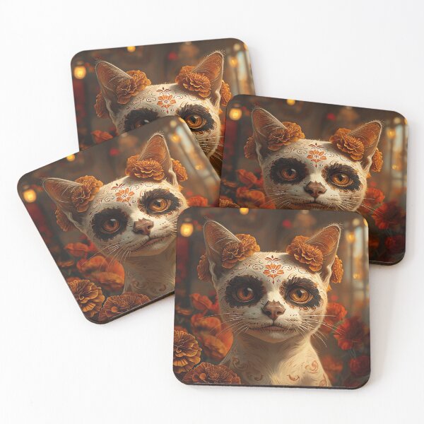 Item preview, Gato Calavera designed and sold by ONYX Pixee.