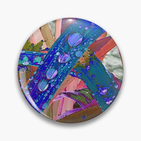 Item preview, Abstract Macro Raindrops on Blue & Red Leaves designed and sold by SXW Designs.