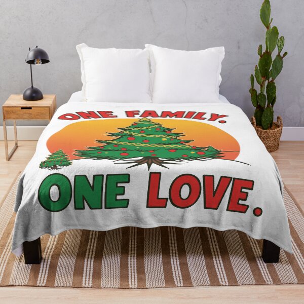 Item preview, One Family One Love Christmas Tree Design designed and sold by DavidTeeStudio.