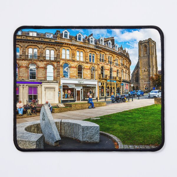 Item preview, Bustling Street Scene in Harrogate, Yorkshire, England designed and sold by Paul Thompson Photography.