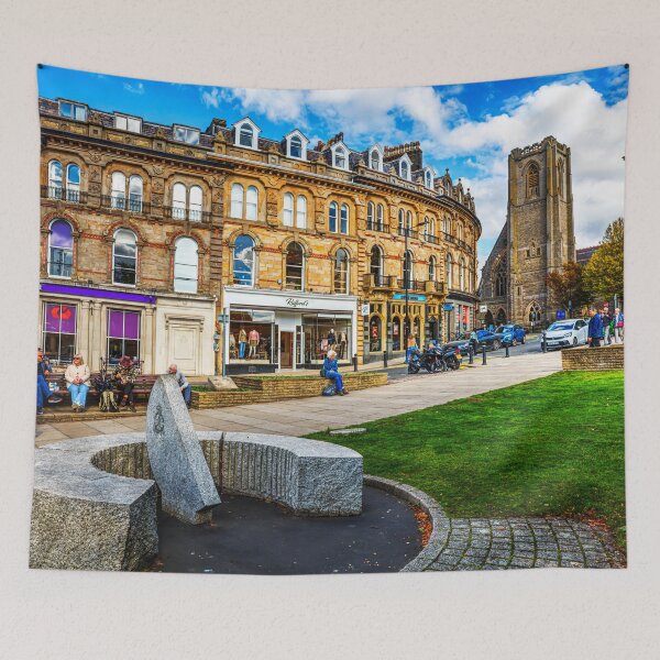 Item preview, Bustling Street Scene in Harrogate, Yorkshire, England designed and sold by Paul Thompson Photography.