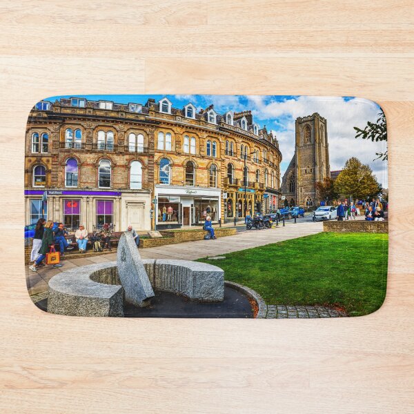 Item preview, Bustling Street Scene in Harrogate, Yorkshire, England designed and sold by Paul Thompson Photography.