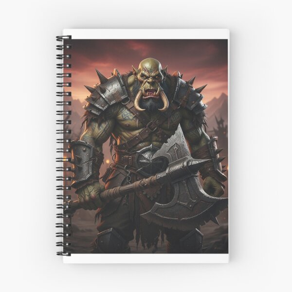 Item preview, Gorath Bloodfang – The Iron Rage of the Wastes designed and sold by BlingandGifts.