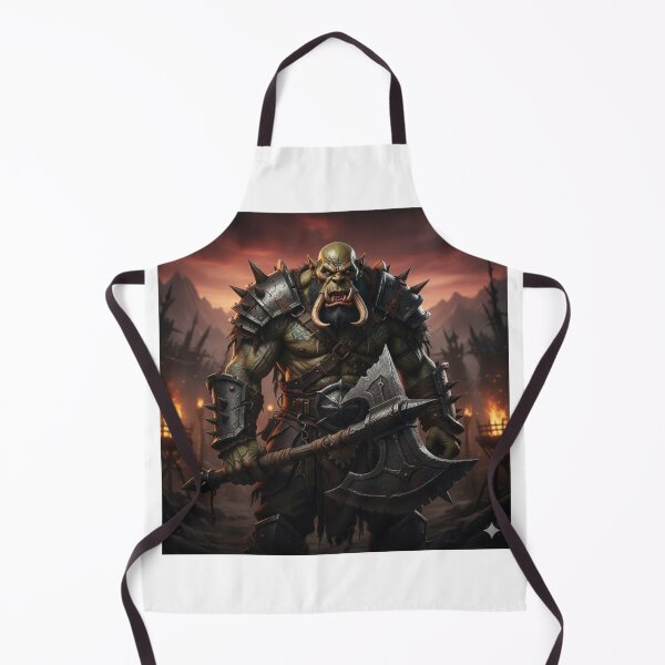 Item preview, Gorath Bloodfang – The Iron Rage of the Wastes designed and sold by BlingandGifts.