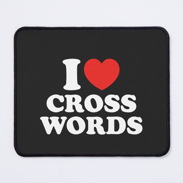 Item preview, I Love Crosswords designed and sold by shitpostee.