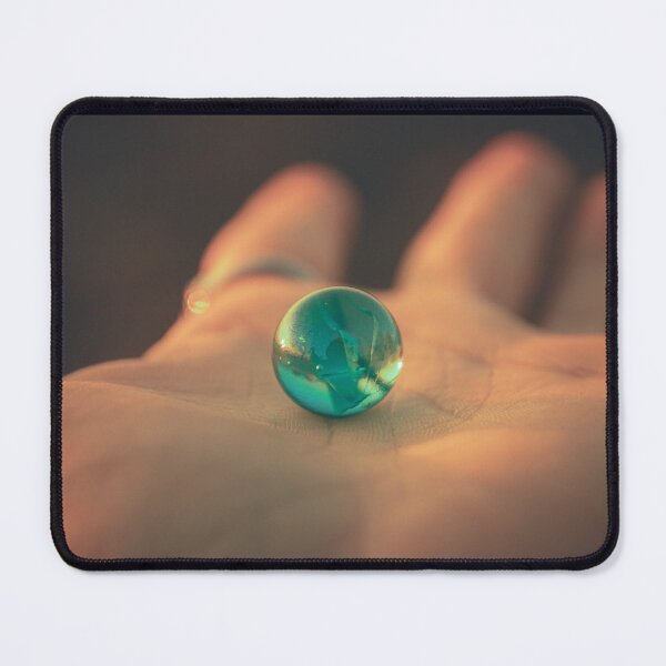 Item preview, Teal Marble in a Warm Hand - Cinematic Still Life Photography designed and sold by MDB_Shop.