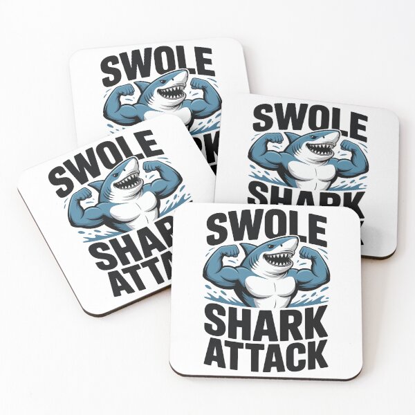 Item preview, Swole Shark Attack designed and sold by Win Hardy.