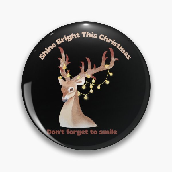 Item preview, Shine Bright This Christmas Cute Reindeer holiday winter design  designed and sold by MegiSmile.