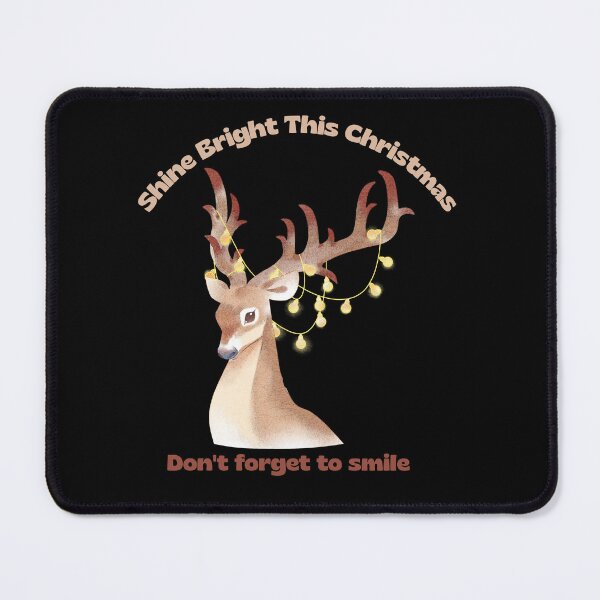 Item preview, Shine Bright This Christmas Cute Reindeer holiday winter design designed and sold by MegiSmile.