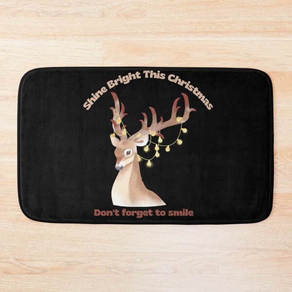 Item preview, Shine Bright This Christmas Cute Reindeer holiday winter design  designed and sold by MegiSmile.