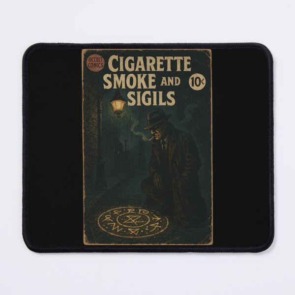 Item preview, Occult Noir: Cigarette Smoke and Sigils designed and sold by bapupa.