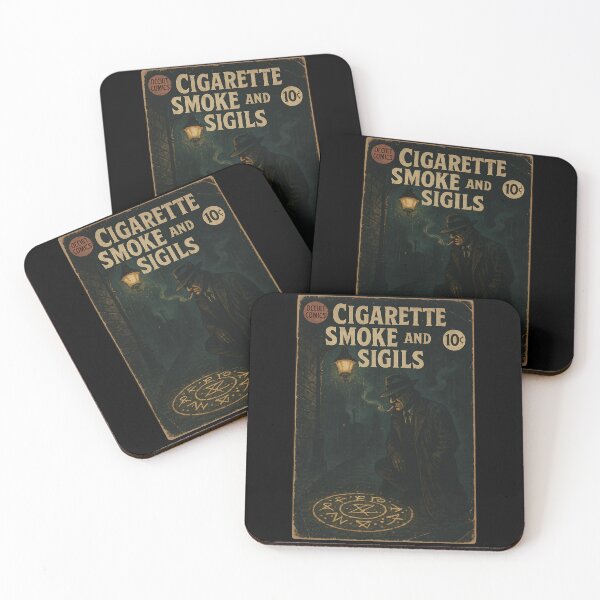 Item preview, Occult Noir: Cigarette Smoke and Sigils designed and sold by bapupa.