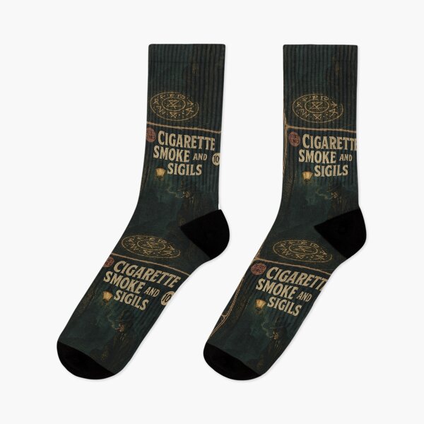 Item preview, Occult Noir: Cigarette Smoke and Sigils designed and sold by bapupa.
