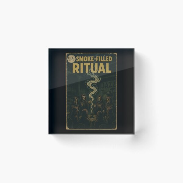 Item preview, Occult Noir: Smoke-filled Ritual designed and sold by bapupa.