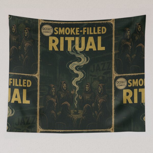 Item preview, Occult Noir: Smoke-filled Ritual designed and sold by bapupa.