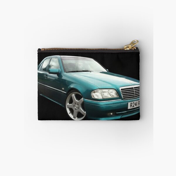 Item preview, Teal Mercedes W202 C36 AMG – Classic 90s Performance Sedan Art designed and sold by northamptontech.