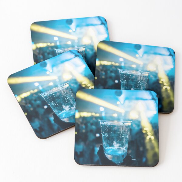 Item preview, Electric Nightlife Party Cup with Stage Lights Bokeh designed and sold by MDB_Shop.