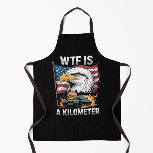 Item preview, Wtf Is A Kilometer Eagle Badge American designed and sold by Veroniadic.