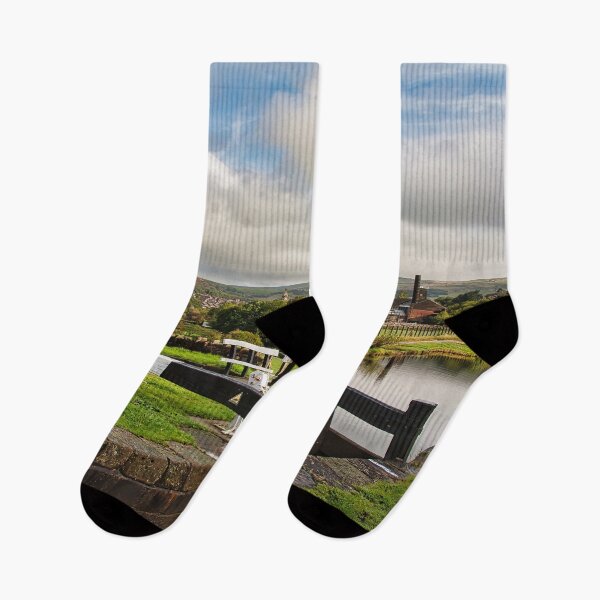 Item preview, Lock 27 on the Huddersfield Narrow Canal, Uppermill, Oldham, England designed and sold by Kevin Hellon.