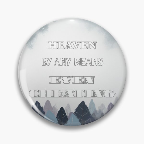 Item preview, Heaven by any means  motivational quote designed and sold by JanChryzostom.