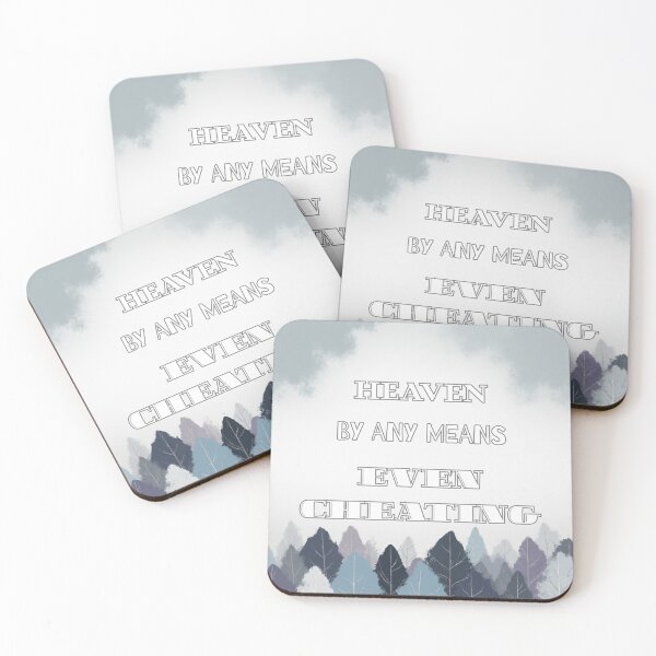 Item preview, Heaven by any means  motivational quote designed and sold by JanChryzostom.