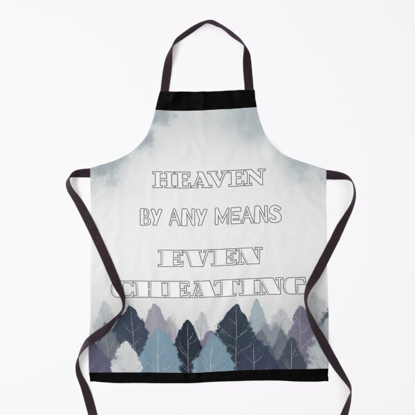 Item preview, Heaven by any means motivational quote designed and sold by JanChryzostom.