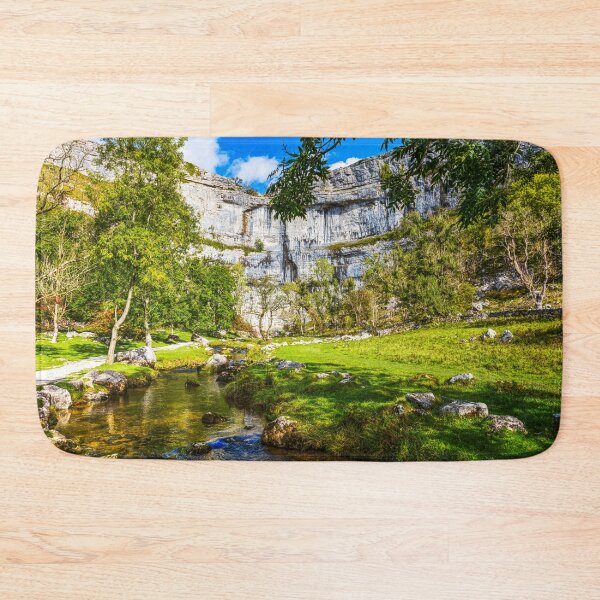 Item preview, Scenic Trail by Limestone Cliffs At Malham Cove, Yorkshire, England designed and sold by Paul Thompson Photography.