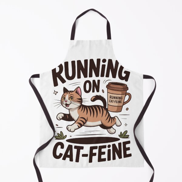 Item preview, Running on Cat-feine designed and sold by Win Hardy.