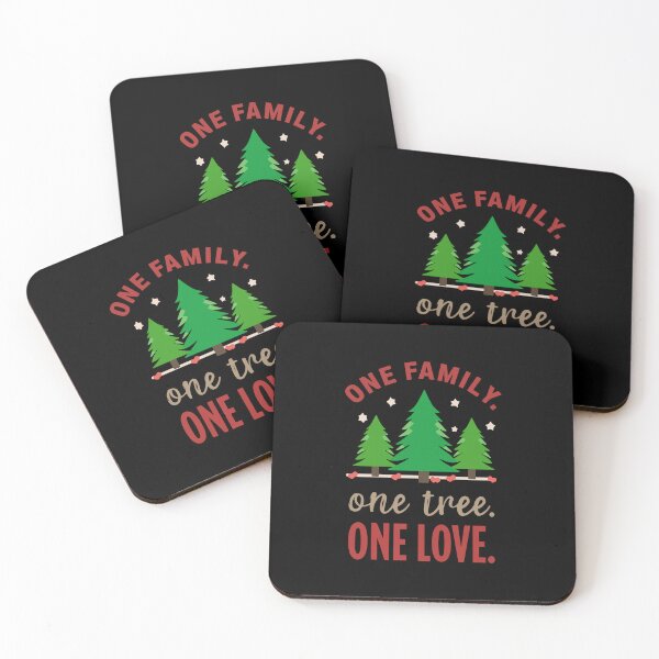 Item preview, One Family One Tree One Love Christmas Design designed and sold by DavidTeeStudio.