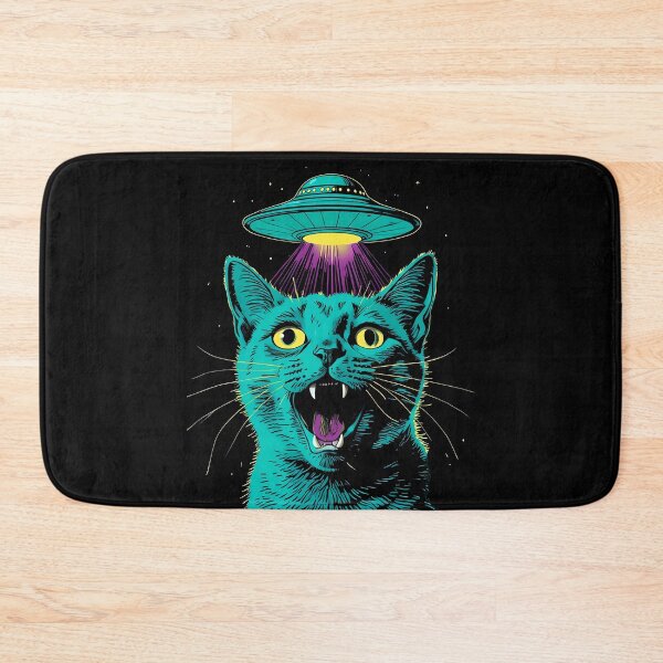 Item preview, Vintage UFO Cat  designed and sold by TheSamuraiCat.
