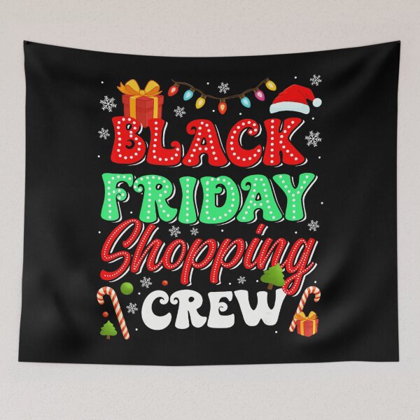 Item preview, Black Friday Holiday Shopping 2025 Sale Christmas Happy Funny designed and sold by Kraigsarina.