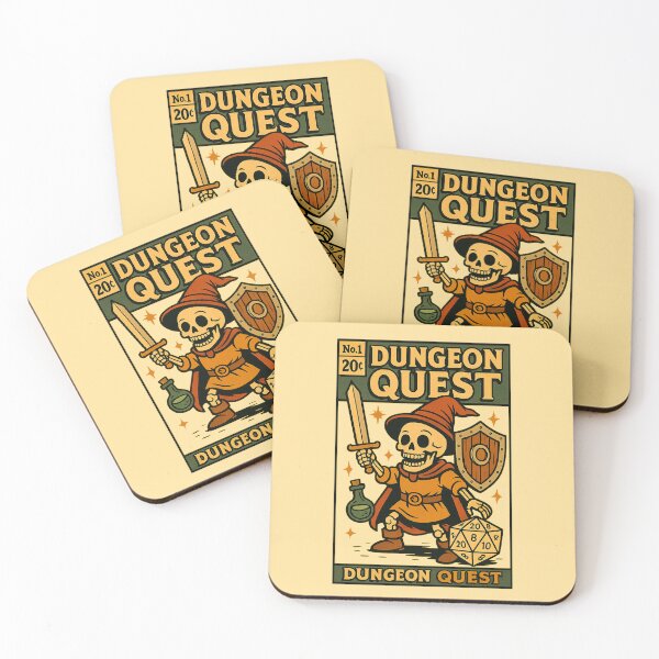 Item preview, Dungeon Quest Comic Cover designed and sold by thepicassoUA.