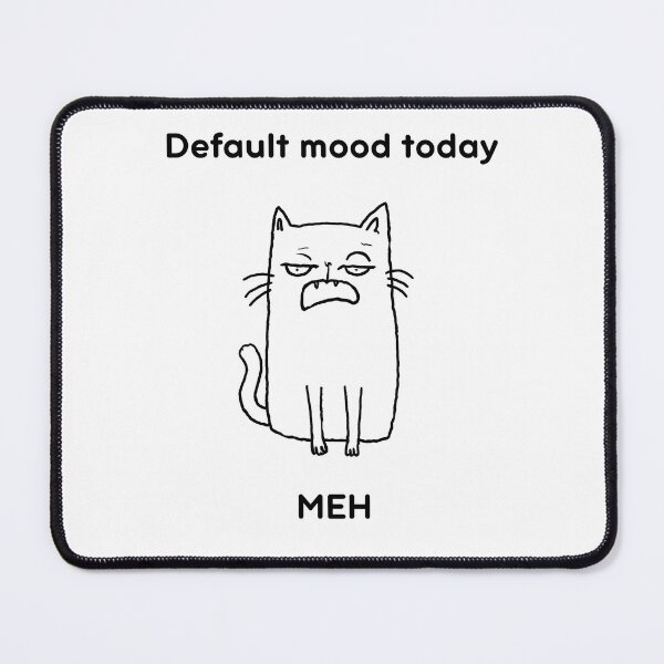 Item preview, Monday Mood Cat designed and sold by MiloOfficial.