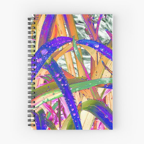 Item preview, Abstract Macro Raindrops on Purple & Orange Leaves designed and sold by SXW Designs.