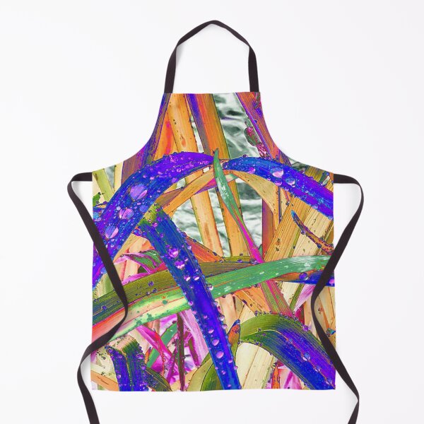 Item preview, Abstract Macro Raindrops on Purple & Orange Leaves designed and sold by SXW Designs.