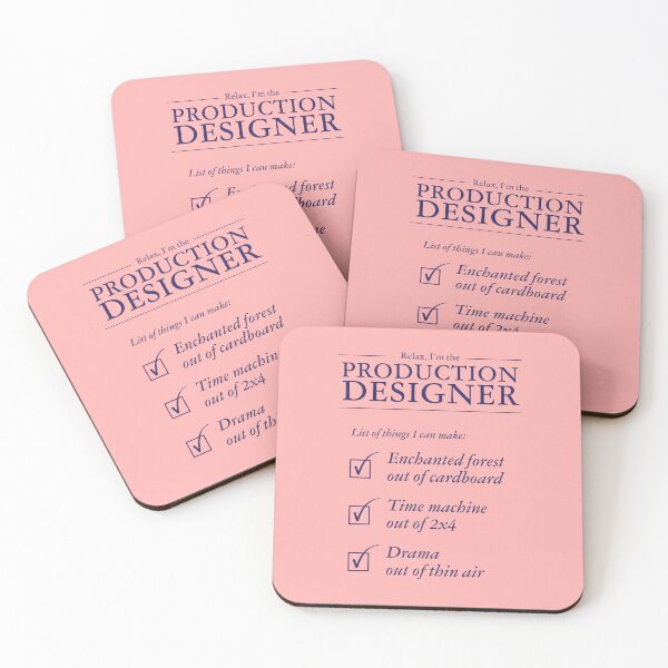 Item preview, Production Designer, Art Department - List of Things I Can Make designed and sold by OrigamiGourami.