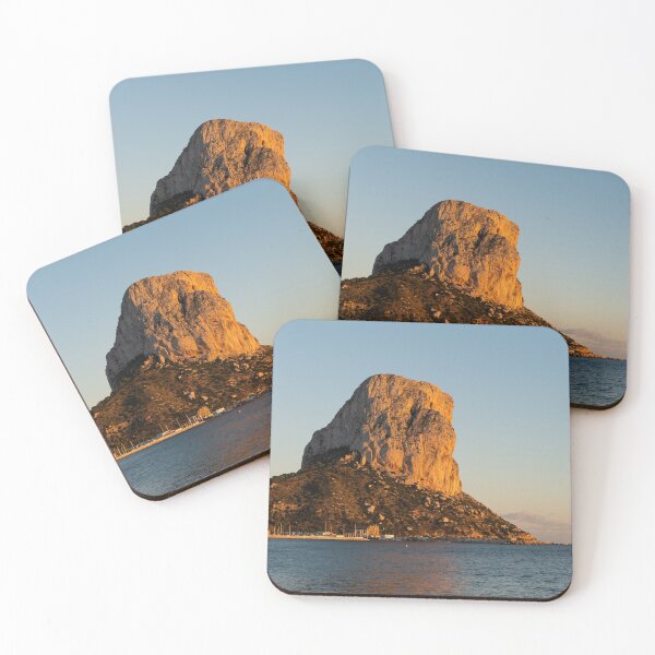 Item preview, Peñón de Ifach Natural Park at sunset, Costa Blanca Spain designed and sold by Adriana Mueller.