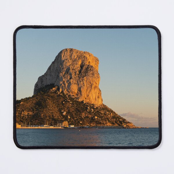Item preview, Peñón de Ifach Natural Park at sunset, Costa Blanca Spain designed and sold by Adriana Mueller.
